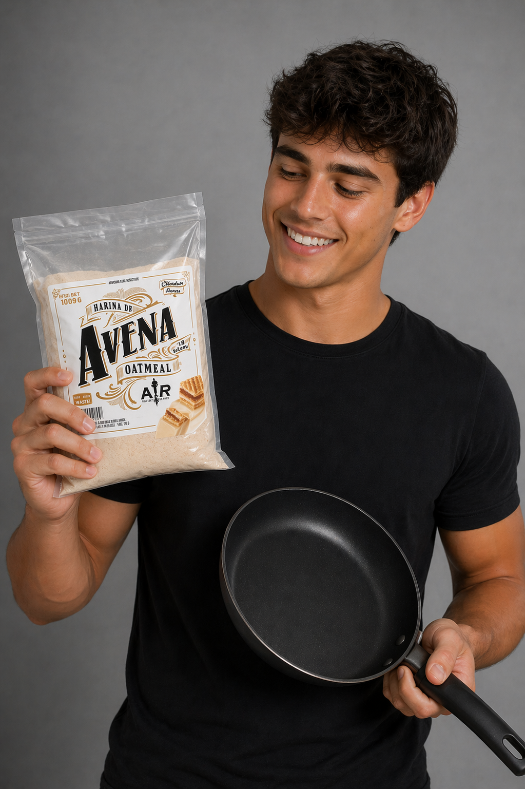 Harina de Avena 1kg - AMERICAN ROCKET